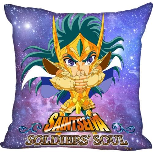 Best Saint Seiya Pillowcase Wedding Decorative Pillow Cover Custom Gift For (one Sides) Printed Pillow Cases