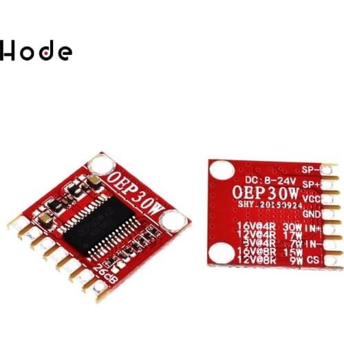 30W D Class OEP30W Mono Digital Amplifier Board Module DC 8-24V
