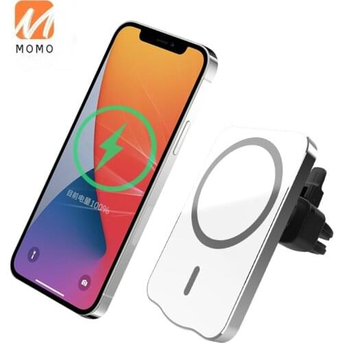Latest Hot 15w Fast Car Holder Wireless Charging Magnetic Phone Holder Car Wireless Charger For Magsafe For 12