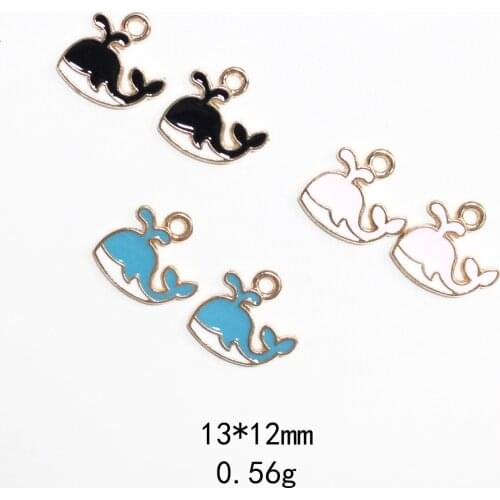 Novelty earrings Korean earrings quirky jewelry dripping whale alloy jewelry accessories rubber band earrings pendant