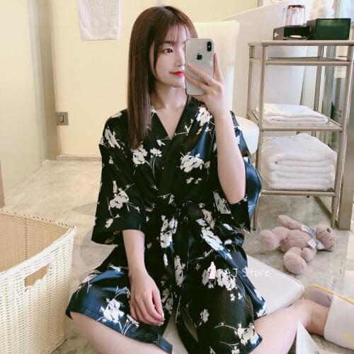 Женские кимоно халаты Okkdey China At AliExpress