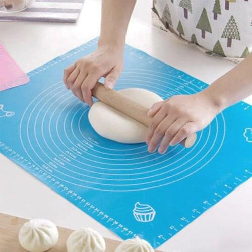 Multi-size Silicone Baking Mat Sheet Extra Large Baking Mat for Rolling Dough Macaron Pizza Dough Non-Stick Maker Holder Pastry