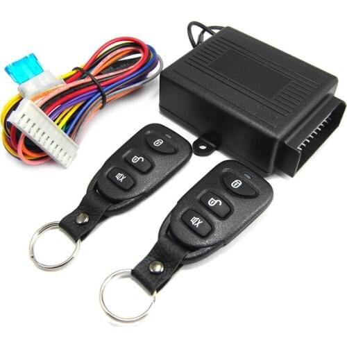 Central Locking Keyless Entry System Car Alarm Remote Control Key Door Auto Lock Power Window Trunk Release Controller Universal