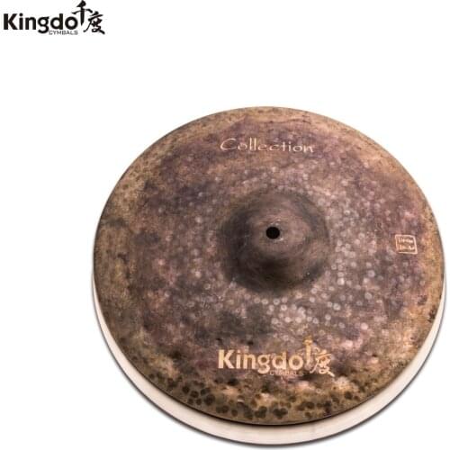 Kingdo B20 handmade Collection dry series 13"hihat cymbals for drums