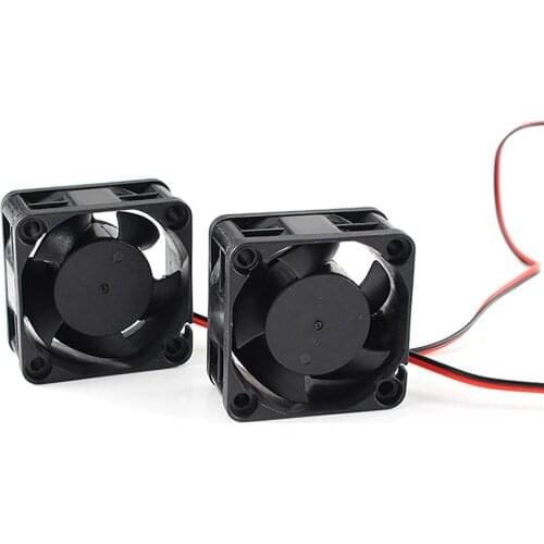 1.8W 12V/24V DC Cooling Fan Mini Extruder Radiator Cooler 5 Blades Cooling Fan for 3D Printer Accessories