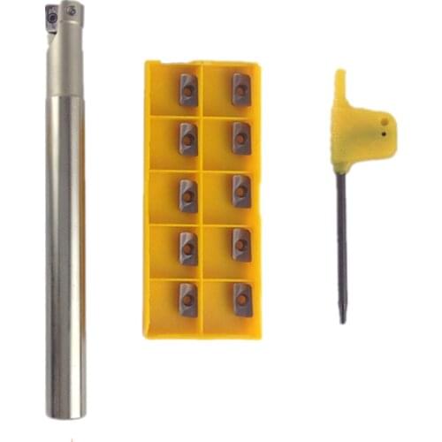 1pc BAP300R C10 C12 C14 C15 C16 C19 C20 Face Mill 120 150 and 10pcs APMT1135 Carbide Insert High Quality Milling Cutter Tool Set