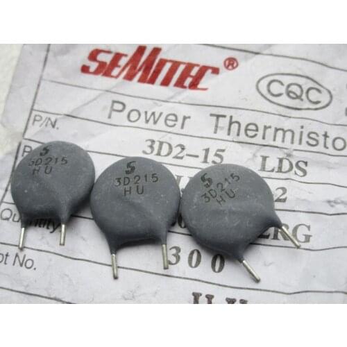 100% 5PCS New and original High power NTC thermistor 3D2-15 3R FOOT 5MM