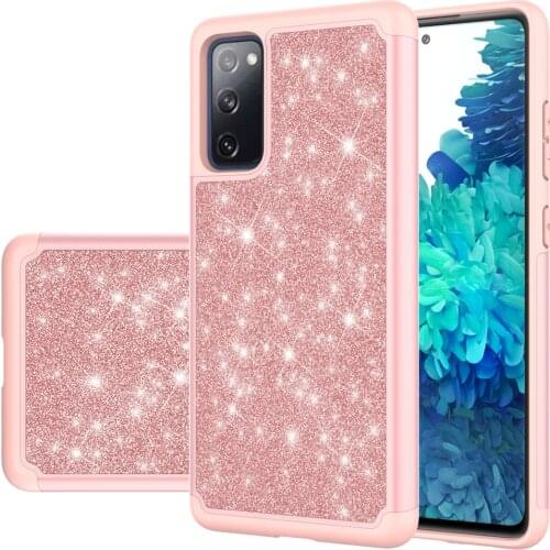 Glitter Phone Case For LG Stylo 7 5 6 Aristo 4 Plus V50 V60 V40 Bright Crystal Bling Back Cover For LG K10 2018 K51 K40 K31 7 8