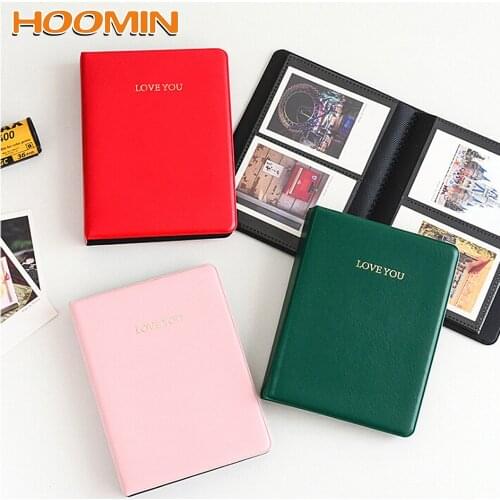 HOOMIN Photo Albums Photography Albums For Fujifilm Instax Mini 8 Film Polaroid Mini Instant Picture Case Storage 64 Pockets