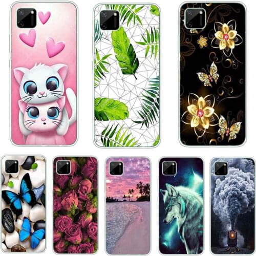 For Realme C11 Case Soft Silicon TPU Back For OPPO Realme C11 C 11 Phone Cover Bumper Funda tpu case