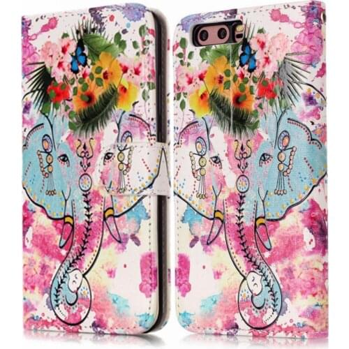 Card Holder Wallet Case for Huawei P10 Lite Leather Case Magnetic Phone Case Flip Cover for Huawei P10 Plus With Stand Function