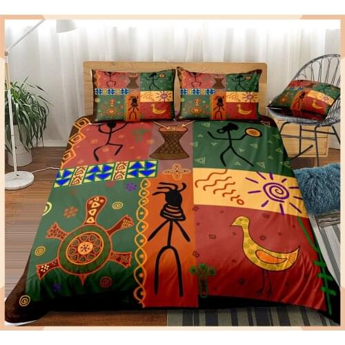 Bedding set National wind home textile bedless three-piece set