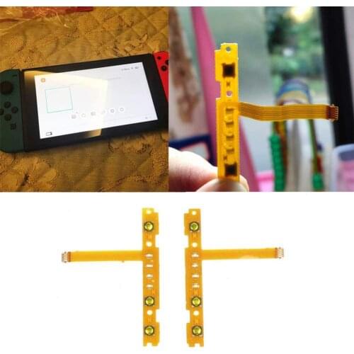 Rondaful Right Left SL SR Button Key Ribbon Durable Plastic Flex Cable Replacement Part for Nintendo Switch Joy-Con Controller