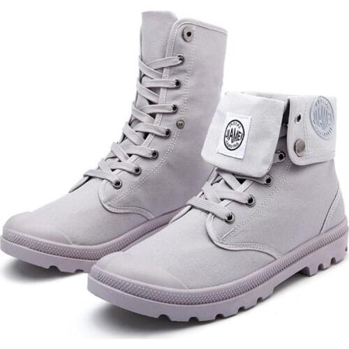 High quality brand men Motorcycle boots grey Cow Split male boots Solid waterproof high top winter boots x981 35