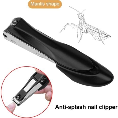 Mantis Shape Anti-splash Nail Clippers Stainless Steel Fingernail Clippers MH88