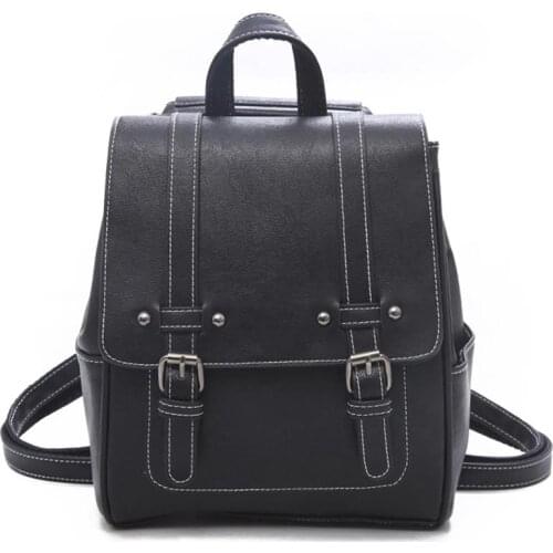 Fashion Women Backpack High Quality Youth Leather Backpacks for Teenage Girls Female School Shoulder Bag Bagpack mochila