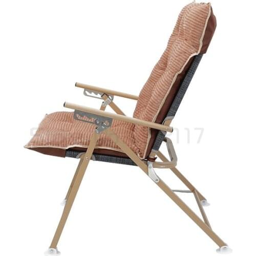 Recliner folding lunch chair office portable lunch chair pregnant woman chair household lazy back chair