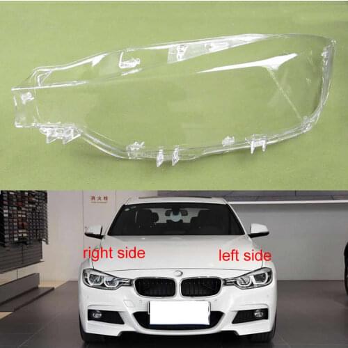 For BMW 3 Series F35 F30 316 320 328Li 335 2016 2017 2018 Led Headlights Cover Lampshade Headlights Lampshade Headlamp Shell