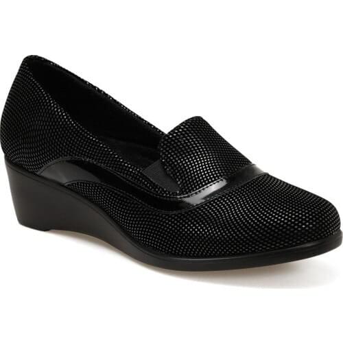 Polaris 92.150013GZ Black Women Comfort Shoes