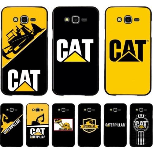 YNDFCNB Caterpillar logo Custom Soft Phone Case for Samsung A50 A70 A40 A6 A8 Plus A7 A20 A30 S7 S8 S9 S10 S20 Plus