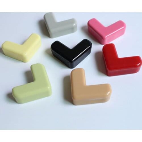 Childrens Safety Bumper Multi-Color Silicone Corner Protector Baby Corner Guard L-Shaped Thickened Corner Protective Case