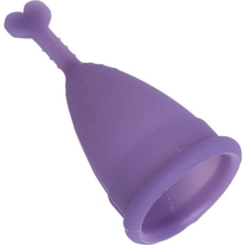 1PC Silicone Menstrual Cup Feminine Hygiene Menstrual Cup Sterilizing Menstrual Cup For Women Menstrual Period