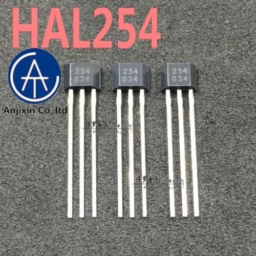 10pcs 100% orginal new HAL254 Silkscreen 254 Unipolar low power Hall switch sensor TWS Bluetooth headset Hall real stock
