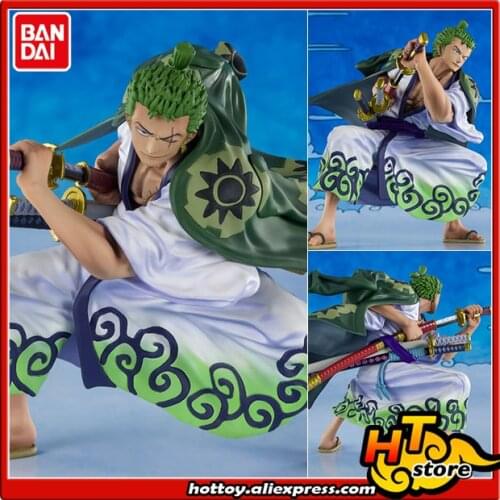 100% Original BANDAI SPIRITS Figuarts ZERO Collection Figure - Roronoa Zoro (Zorojurou) From ''ONE PIECE