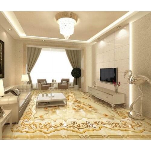 3 d pvc flooring custom 3d bathroom flooring European-style luxury joaquin rose marbles in 3 d flooring mural wallpaper for 3d