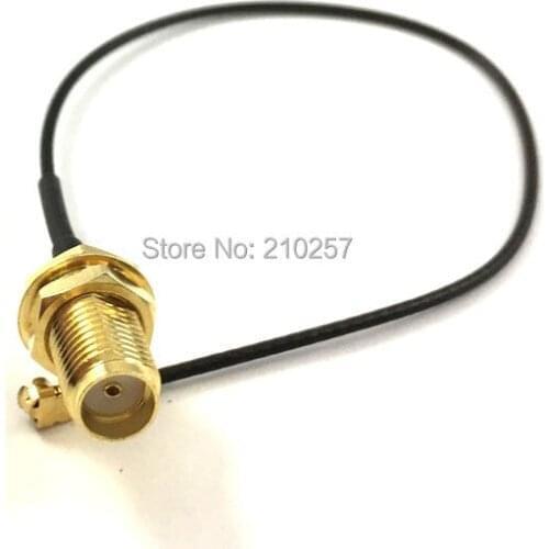 5pcs Sma to U.fl 1.13 Cable 15cm Black RF Connector Sma Female to Ipex