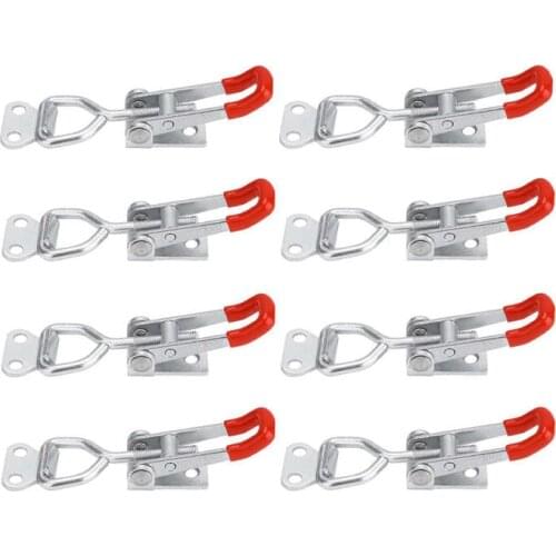 8 Pcs 4001 Toggle Latch Clamp Heavy Duty Hand Tool, Holding Capacity 100Kg 220Lb Style 4001 Toggle Clampfor retail