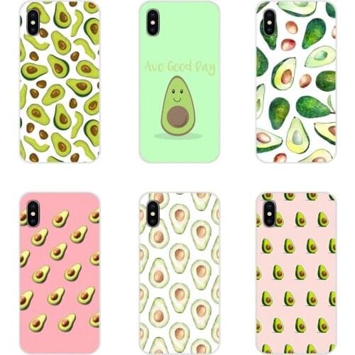 Avocado Food Diy Accessories Phone Cases Covers For Huawei Mate Honor 4C 5C 5X 6X 7 7A 7C 8 9 10 8C 8X 20 Lite Pro
