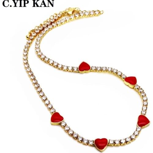 C.YIP KAN Beaded Chokers