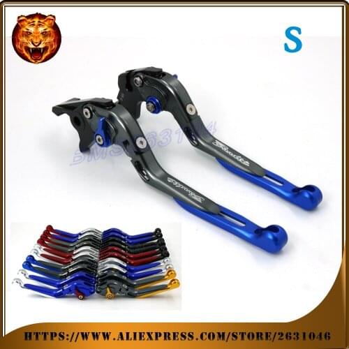 For SUZUKI GSF 600S S-K4 GSF600 GSF400 400 RV600 RP-RV GSX 600 FK-FX Adjustable Folding Extendable Brake Clutch Lever Motorcycle