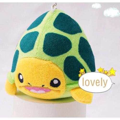 9-14CM Ocean Animal Doll PP Cotton Stuffed Animal Plush Toy Dolls Cute Turtle Shark Dolphin Doll Children Kids Christmas Gift