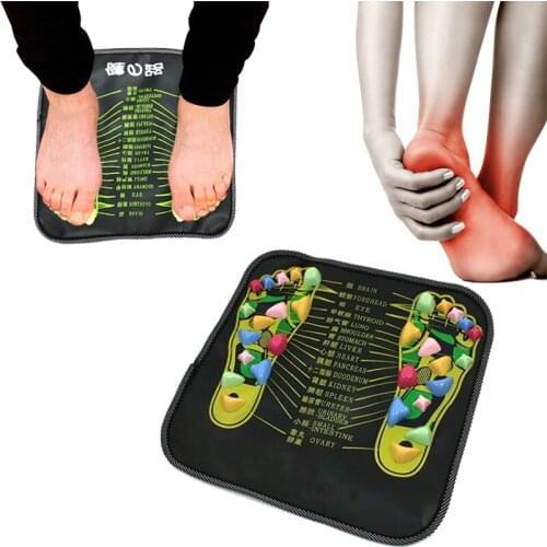 Square Foot Acupuncture Massage Pad Beads Foot Massager Cushion Stress Relief Mats Detox Therapy Anti Swell Body Slimming Tool