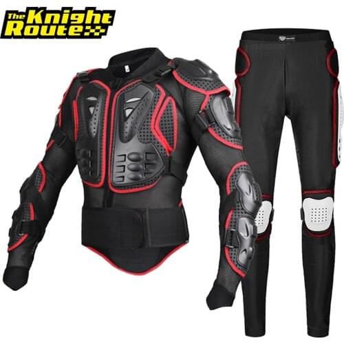 Motorcycle Jacket Men Full Body Motorcycle Armor Suit Motocross Racing Moto Jacket & Pants Riding Motorbike Protection Men Women