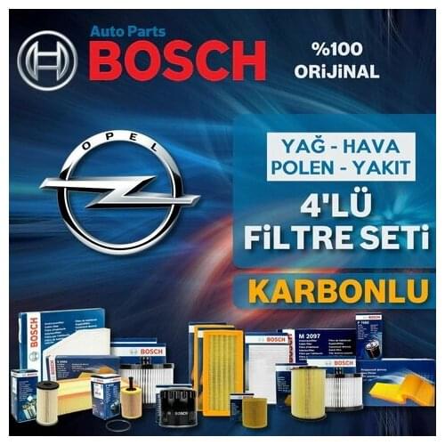 For Opel Corsa D 1.3 Cdtı Bosch Filter Care Set 2011-2015