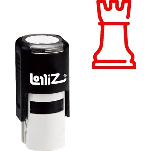 LolliZ Bishop Self-Inking Rubber Stamp - Modern Symbol Series