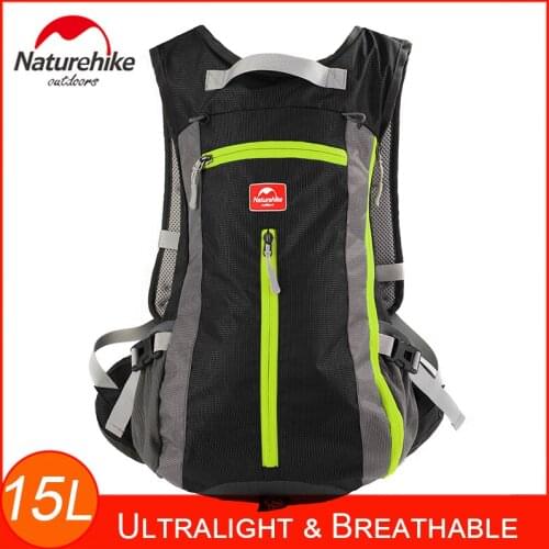 Naturehike 15L Backpack Lightweight And Breathable For Running Hiking Cycling Mountaineering Multiple Colors For Men/Women