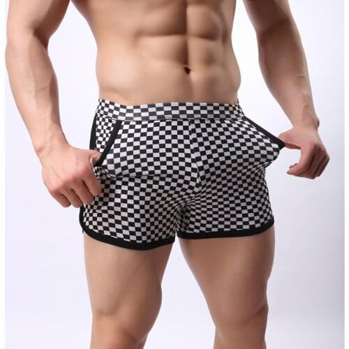 2019 Sexy Boxer Men Underwear Swimsuit Men Swimming Swim Shorts Trunks Men Swimwear Pants Summer Sexy