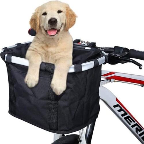 Bicycle Basket Handlebar Pannier Cycling Carryings Holder Bike Riding Pouch Cycle Biking Front Bag Bike Accessorie