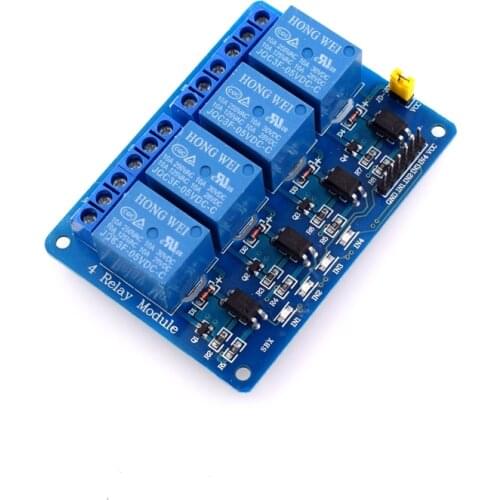 5V 4 Channel Relay Module with Optocoupler Relay Output 4 Way Relay Module for arduino DIY Kit
