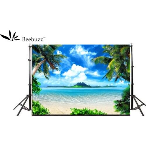 Beebuzz photo backdrop beach scenery background