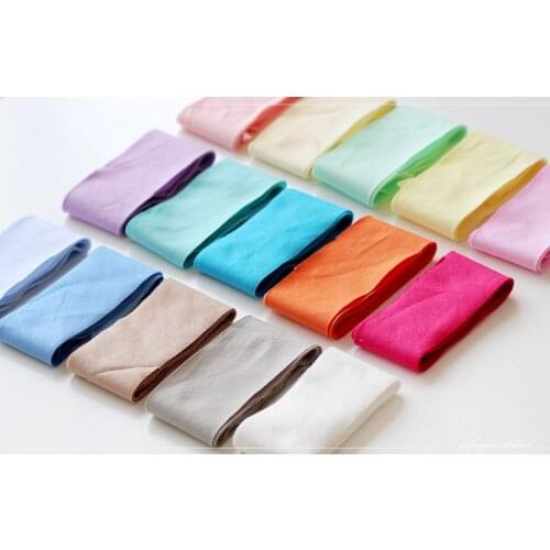 Dailylike Cotton Ribbons Cotton Strips Fabric Ribbon Patchwork Textile for Wrapping Fabric Edges Sewing Fabric DIY Gift Wrapping