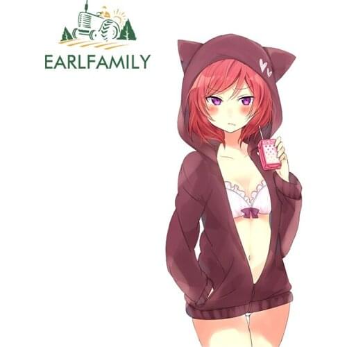 EARLFAMILY 13cm x 5.8cm for Maki Nishikino Love Live Car Stickers and Decals DIY Custom Printing Window Decor JDM Accessories