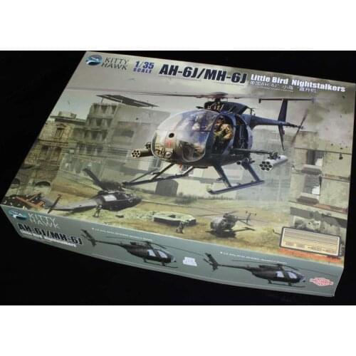 Kitty Hawk 50003 1/35 AH-6J/MH-6J Little Bird Nightstalkers Assembly model New