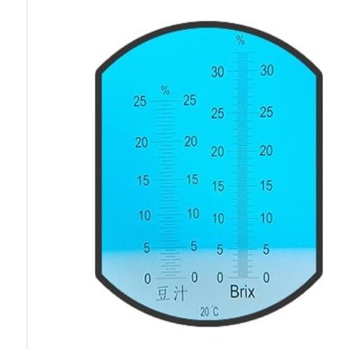 0-25% Soya-Bean Milk concentration measuring instrument Meter Tester Handheld refractometer Automatic temperate compensation