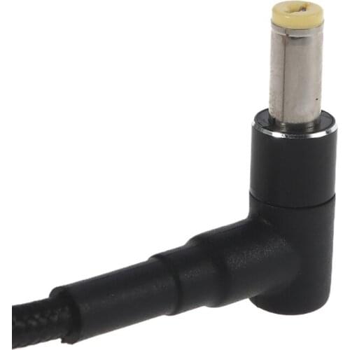 M2EC 100W PD USB Type C Female Input to 90 Degree DC 5.5 x 1.7 mm Male Power Charging Cable