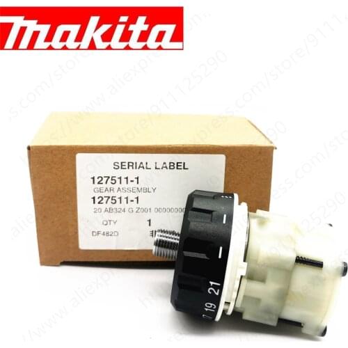 Makita 123444-8 Gear Box For DDF482RME 127511-1 DDF482RFE DDF482Z DDF482 DF482D